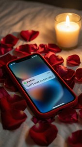 Romantic Evening Text