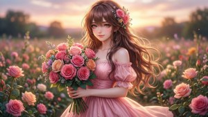 Romantic Field Monika