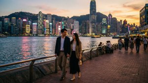 Romantic Harbor Stroll