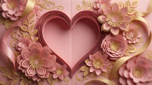 Romantic Heart Pop-Up