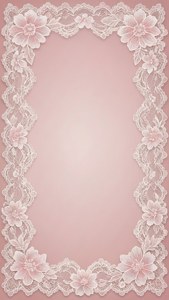 Romantic Lace Frame