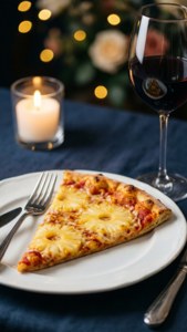 Romantic Pineapple Pizza Dinner