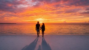 Romantic Sunset Stroll