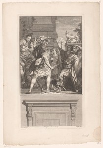Romeinse scène met Scipio