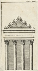 Romeinse tempel bij Pula