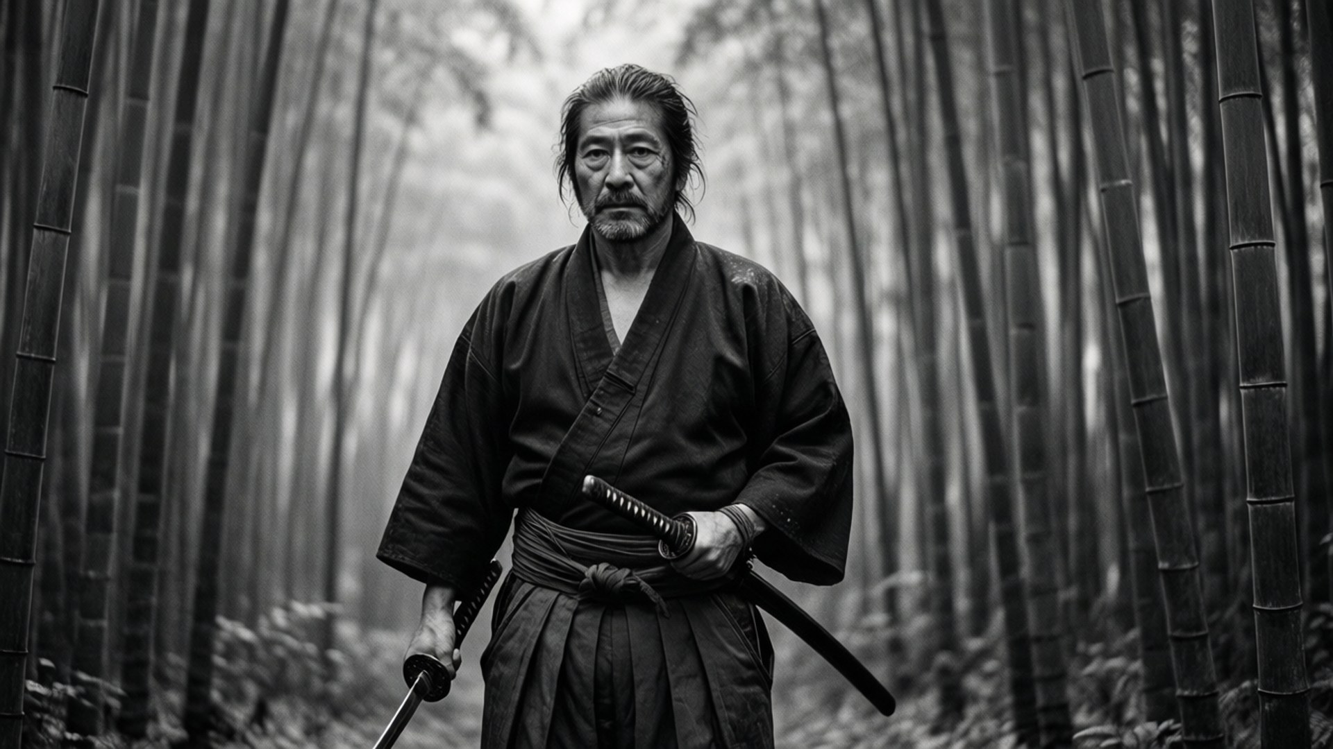 Ronin in Mist by Wallpapers.art Studio