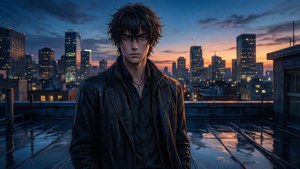 Rooftop at Dusk