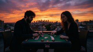 Rooftop at Dusk