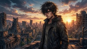 Rooftop at Dusk