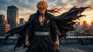 Rooftop Bankai Sunset