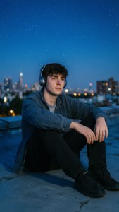 Rooftop Chill Boyfriend