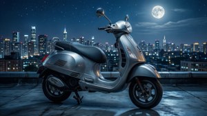 Rooftop City Lights
