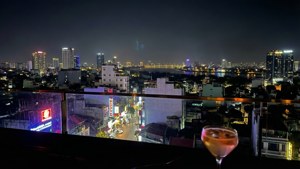 Rooftop City Lights