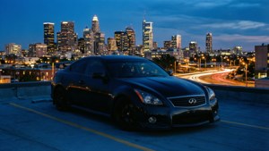 Rooftop City Lights