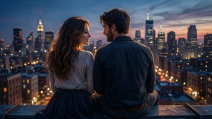 Rooftop City View