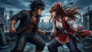Rooftop Confrontation