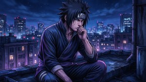 Rooftop Contemplation