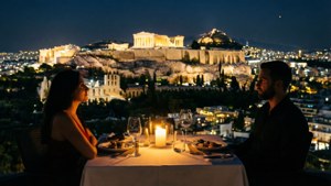 Rooftop Dinner View