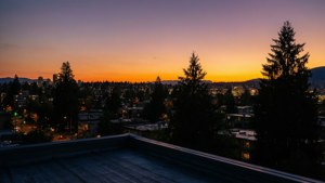 Rooftop Dusk Glow
