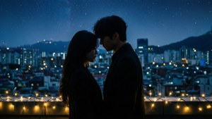 Rooftop Fairy Lights