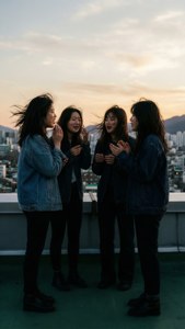 Rooftop Girl Talk