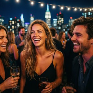 Rooftop Laughter