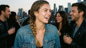 Rooftop Laughter