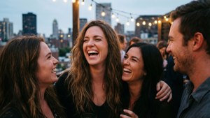Rooftop Laughter