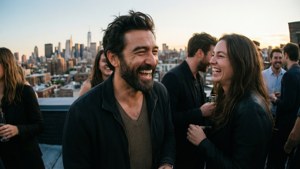 Rooftop Laughter