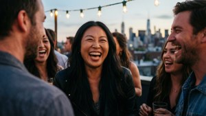Rooftop Laughter