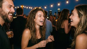 Rooftop Laughter