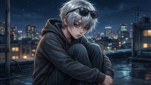 Rooftop Night