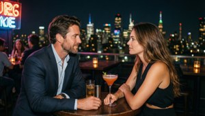 Rooftop Night Talk