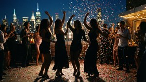 Rooftop Party Celebration