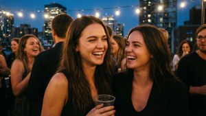 Rooftop Party Laughs