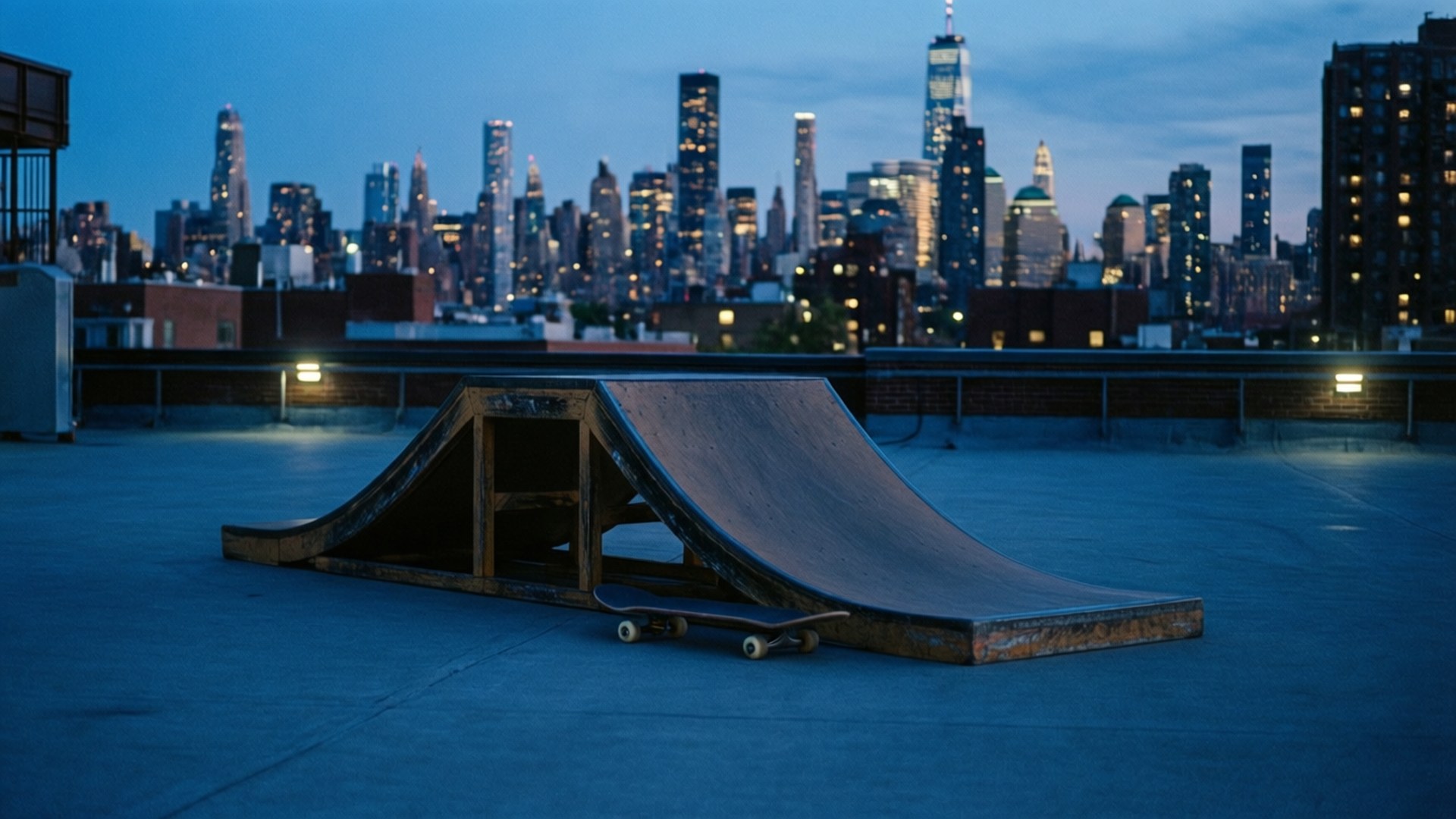 Rooftop Ramp View by Wallpapers.art Studio