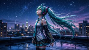 Rooftop Reflections
