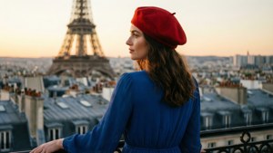 Rooftop Romance in Paris