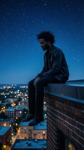 Rooftop Silhouette