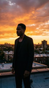 Rooftop Silhouette
