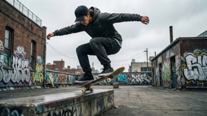 Rooftop Skate Dare