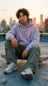 Rooftop Skate Vibes