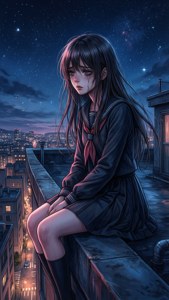 Rooftop Solitude