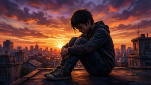Rooftop Solitude