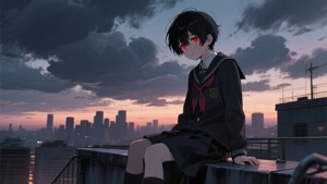 Rooftop Solitude