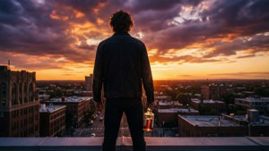 Rooftop Solitude