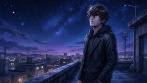 Rooftop Stargazer