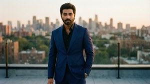 Rooftop Suit Elegance
