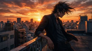 Rooftop Sunset