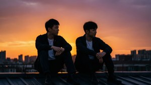 Rooftop Sunset